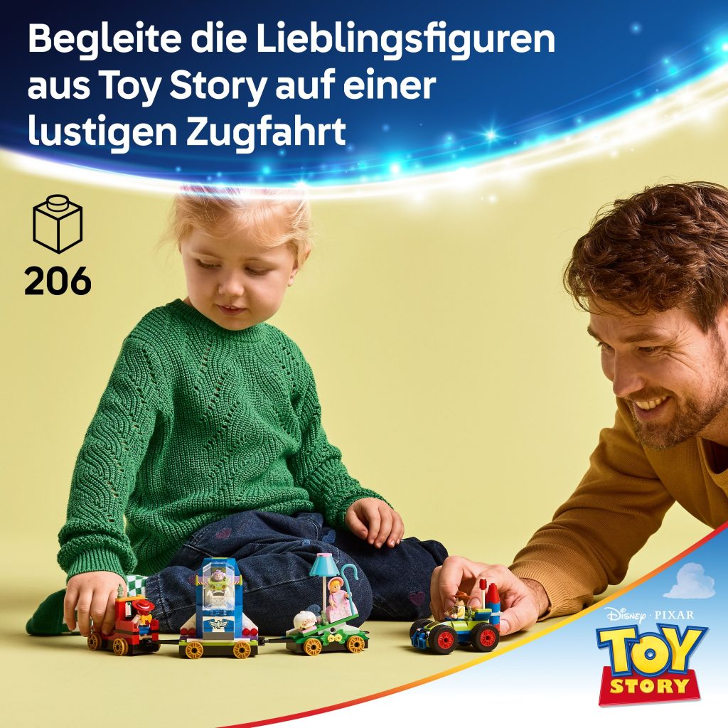 Produktabbildung Partyzug und das Auto RC aus Toy Story