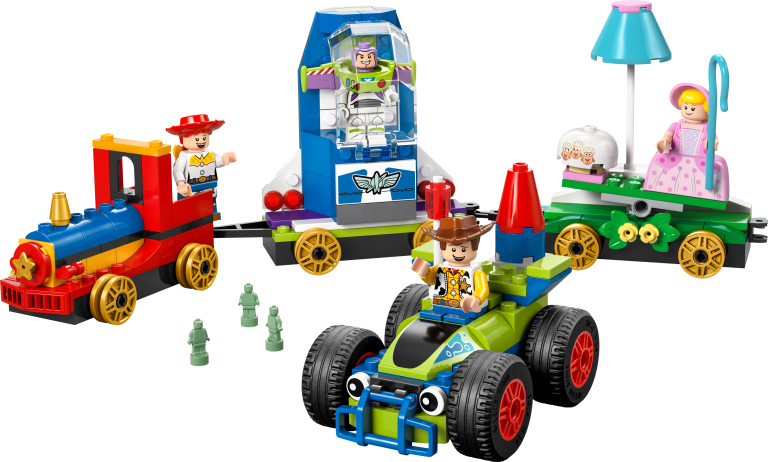 Partyzug und das Auto RC aus Toy Story