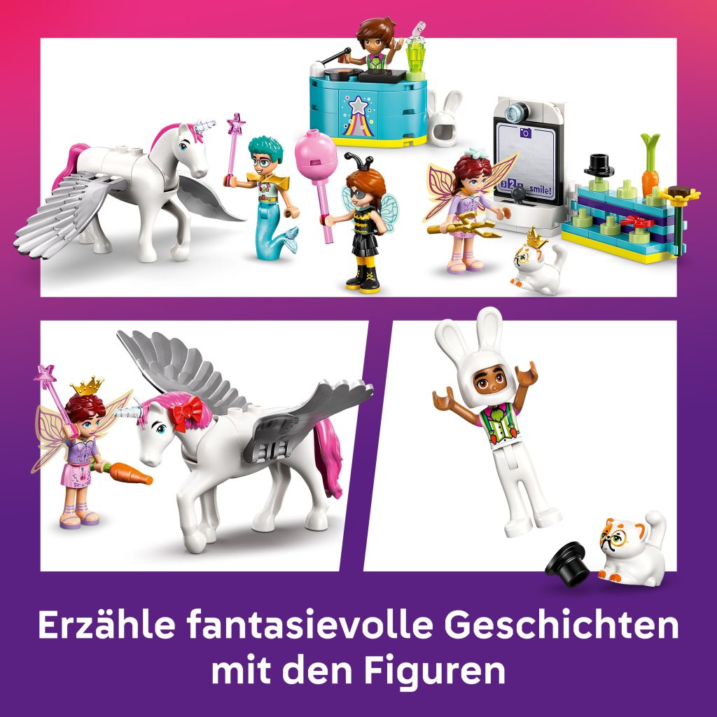 Produktabbildung Kostümparty mit Einhorn und Fee