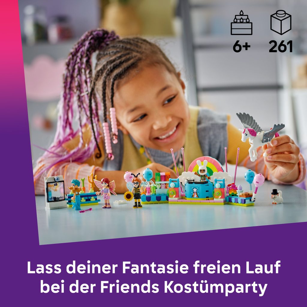 Produktabbildung Kostümparty mit Einhorn und Fee
