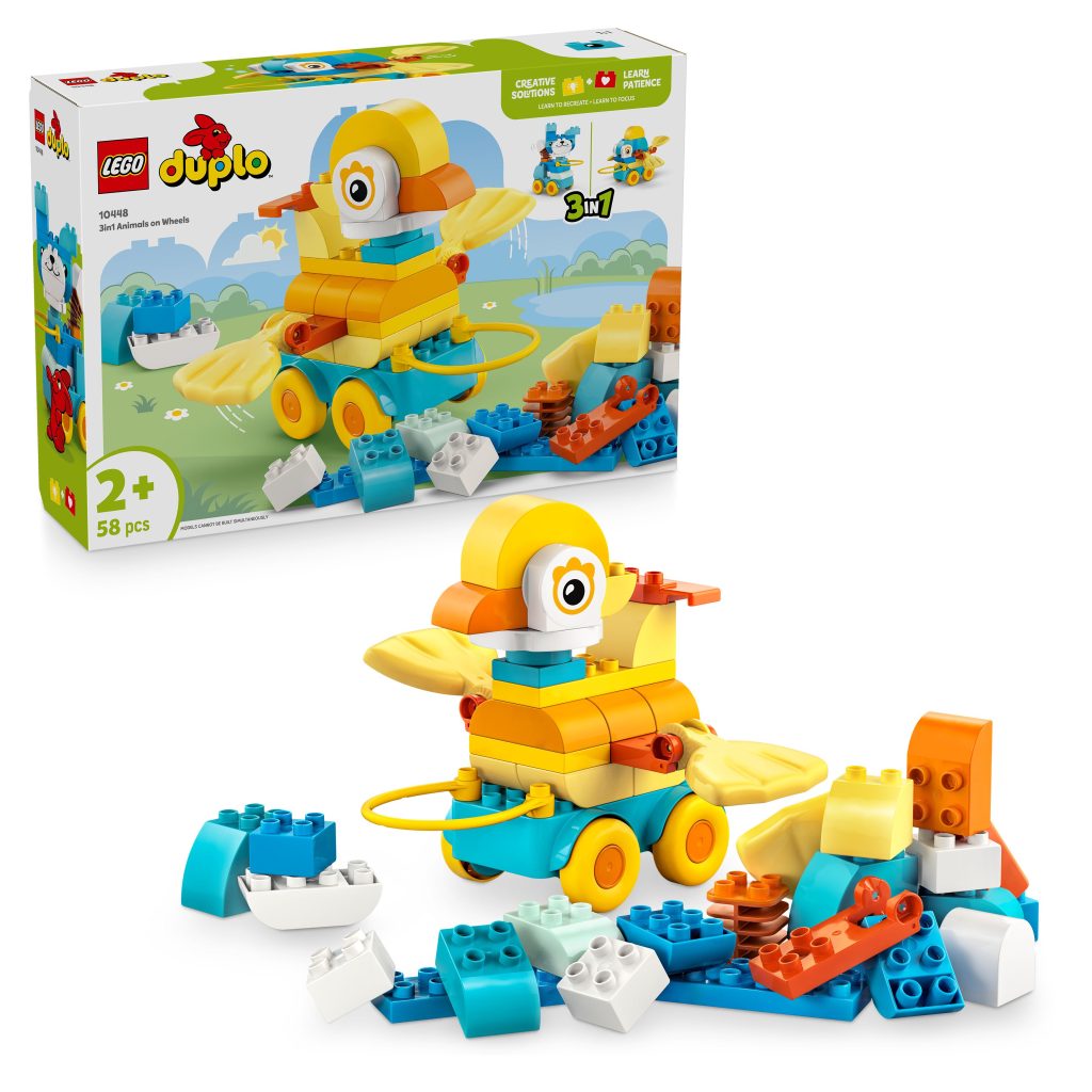 Produktabbildung Tiere auf Rädern 3-in-1-Set