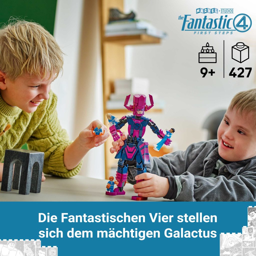 Produktabbildung Fantastic Four vs. Galactus Baufigur