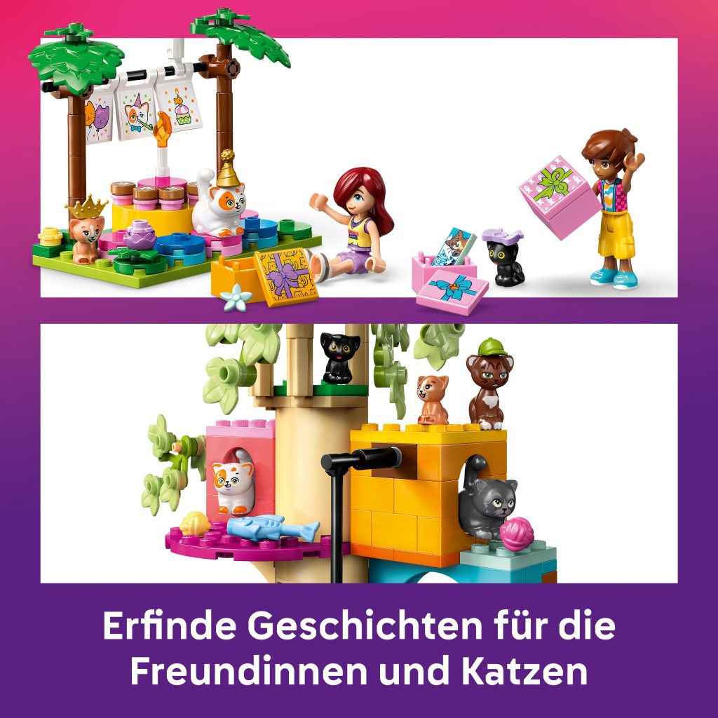 Produktabbildung Katzengeburtstagsparty & Baumhaus