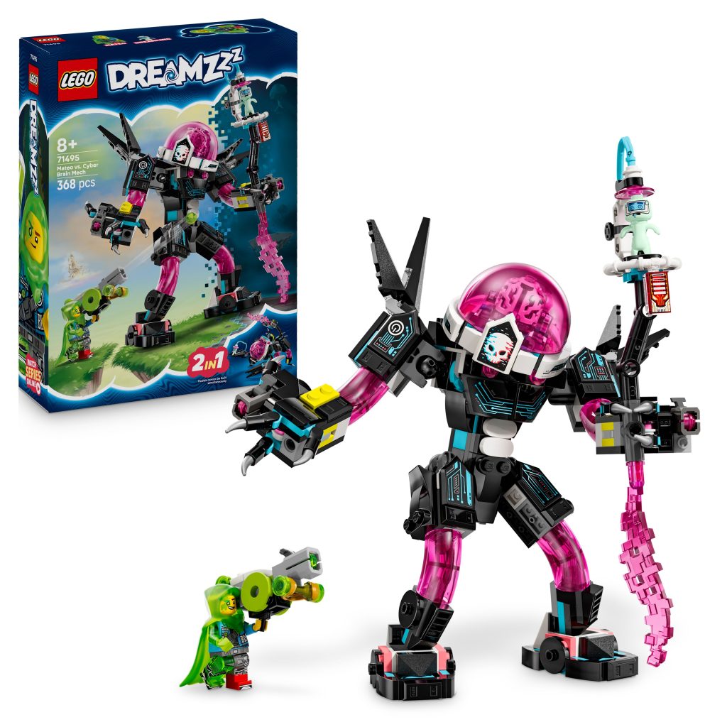Produktabbildung Mateo vs. Cyberhirn-Mech