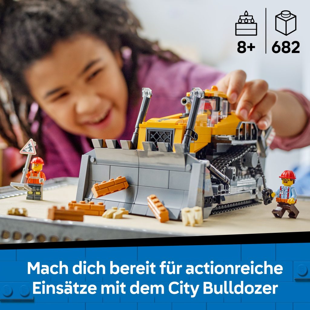 Produktabbildung Gelber Bulldozer