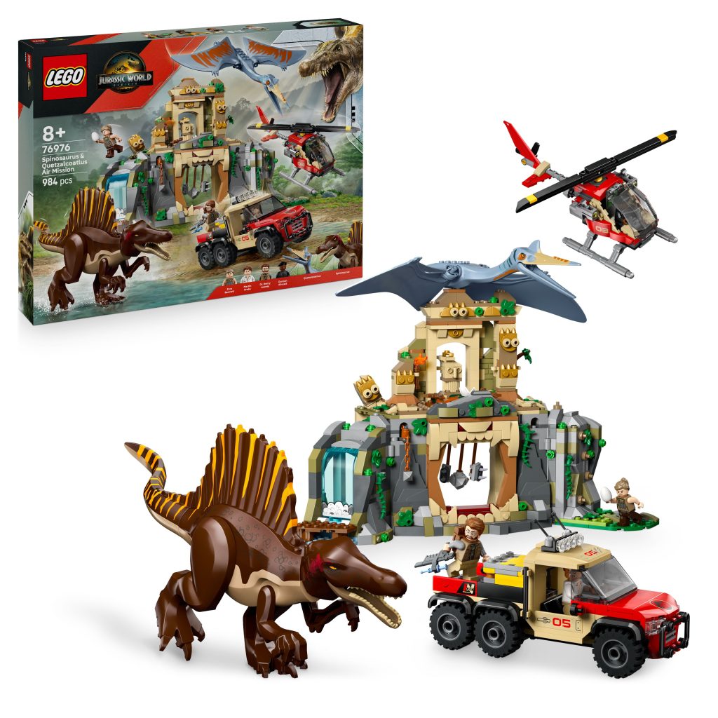 Produktabbildung Spinosaurier & Quetzalcoatlus: Hubschrauber-Einsatz