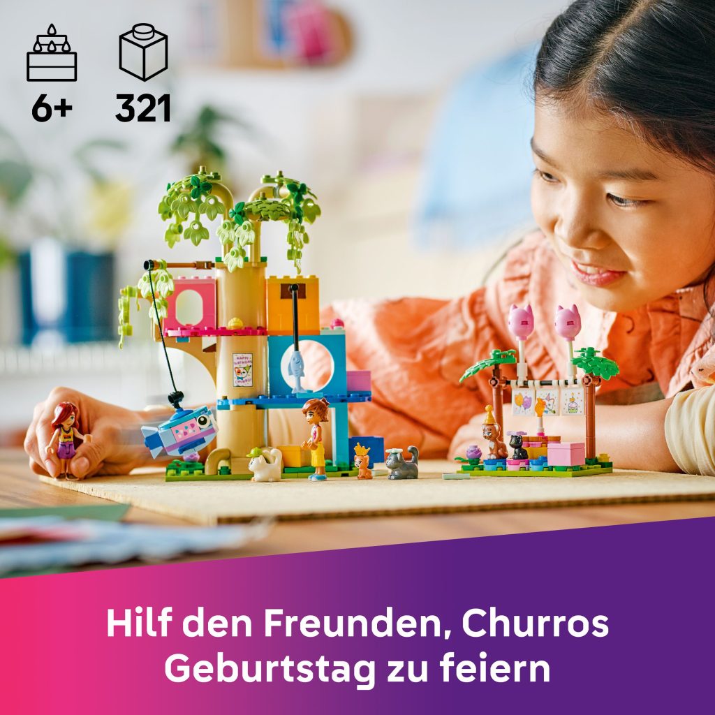 Produktabbildung Katzengeburtstagsparty & Baumhaus