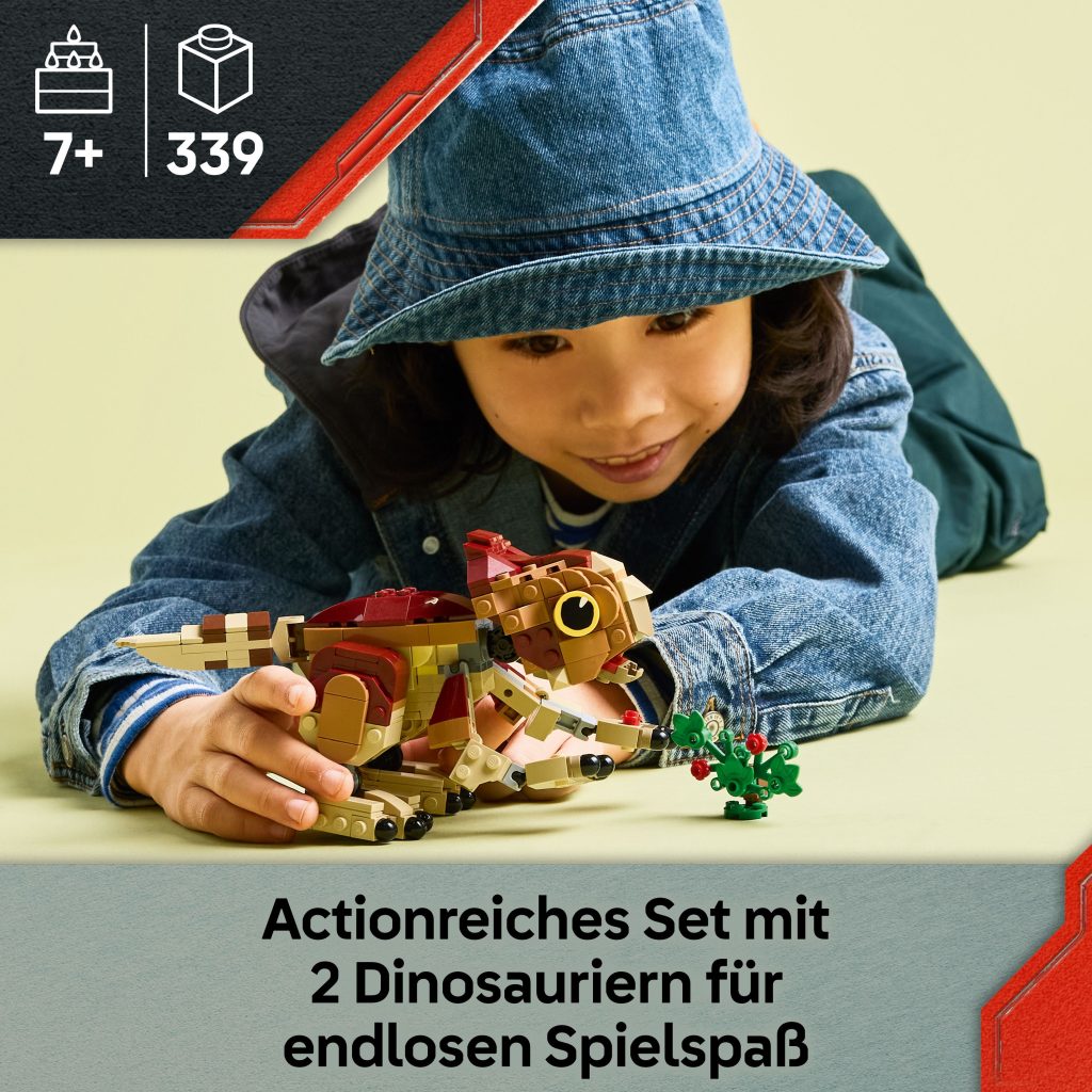 Produktabbildung Babydinosaurier Dolores: Aquilops