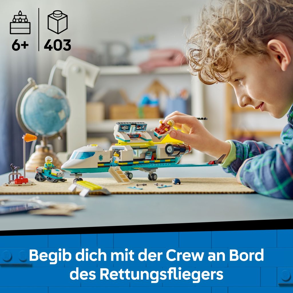 Produktabbildung Notfallrettungsflugzeug