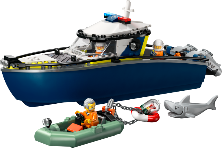 Verfolgungsjagd im Polizeiboot