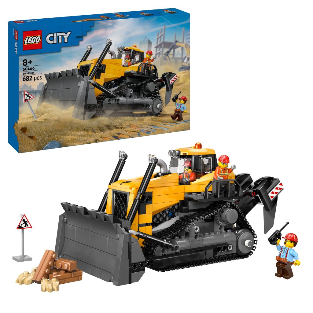 Produktabbildung Gelber Bulldozer