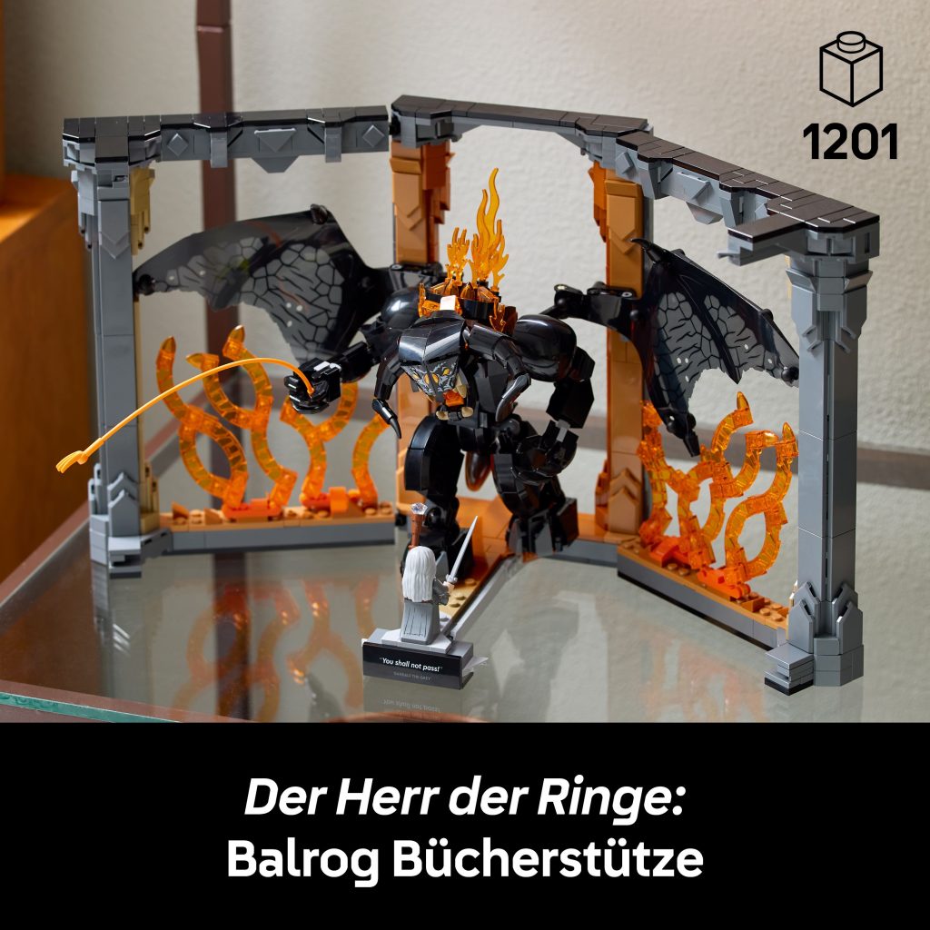 Produktabbildung Der Herr der Ringe: Balrog™ Bücherstütze