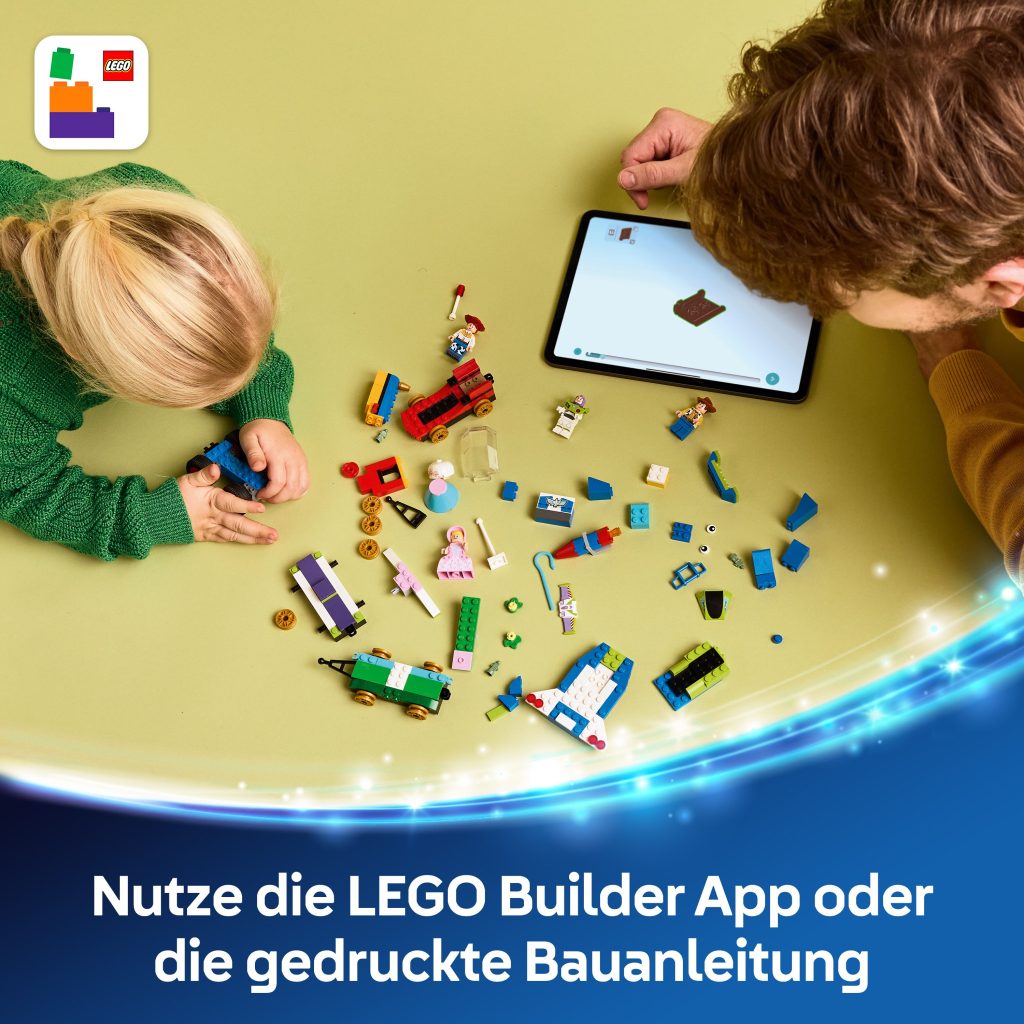 Produktabbildung Partyzug und das Auto RC aus Toy Story