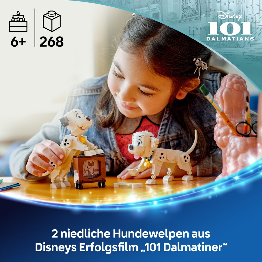 Produktabbildung Die Welpen Lucky und Penny aus 101 Dalmatiner
