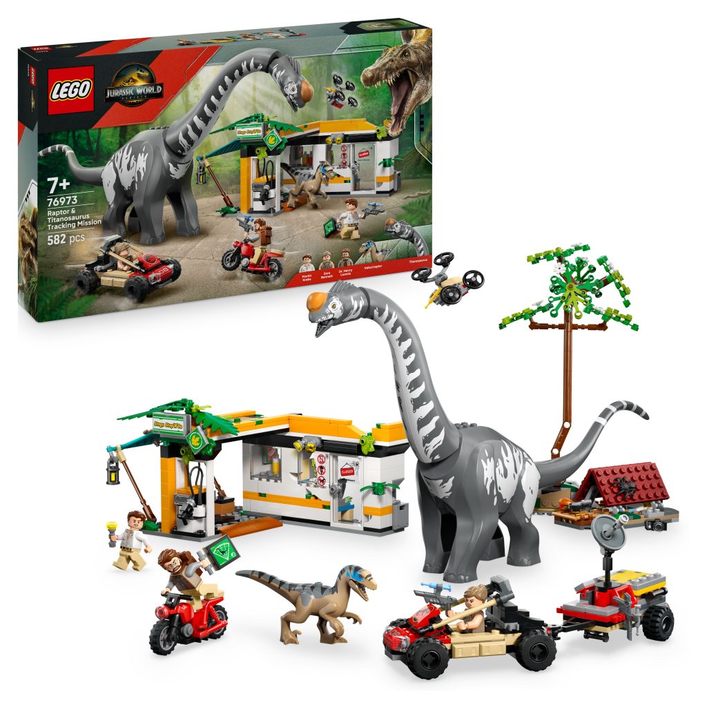 Produktabbildung Raptor & Titanosaurus: Große Fährtensuche