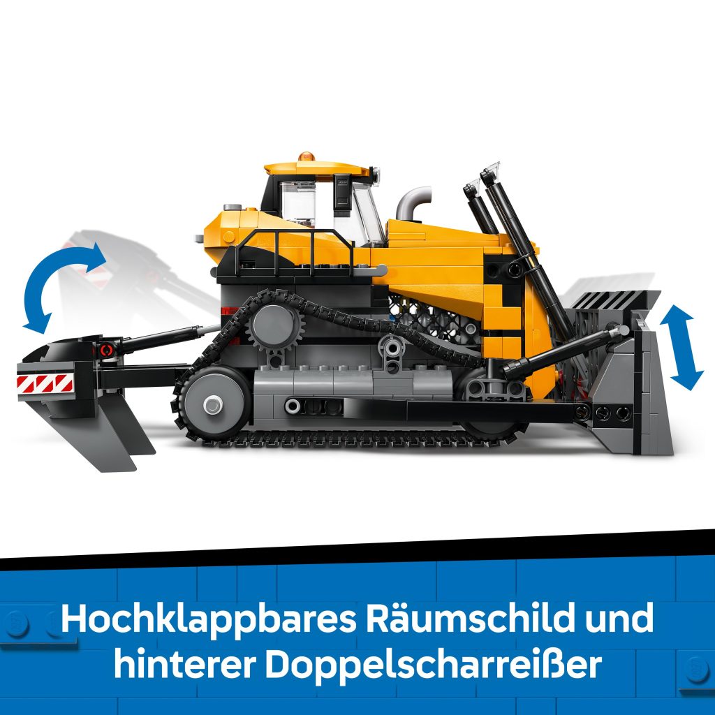 Produktabbildung Gelber Bulldozer