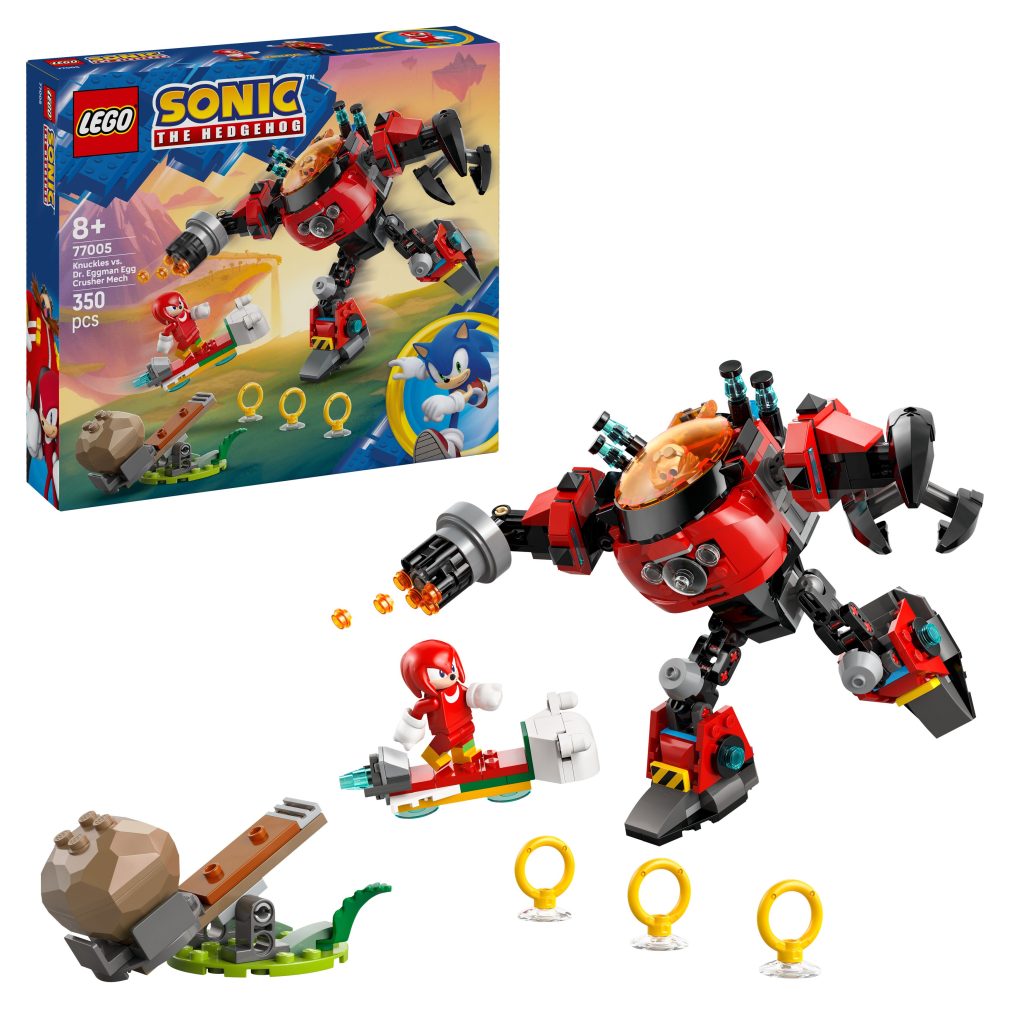 Produktabbildung Knuckles vs. Dr. Eggmans Egg Crusher Mech