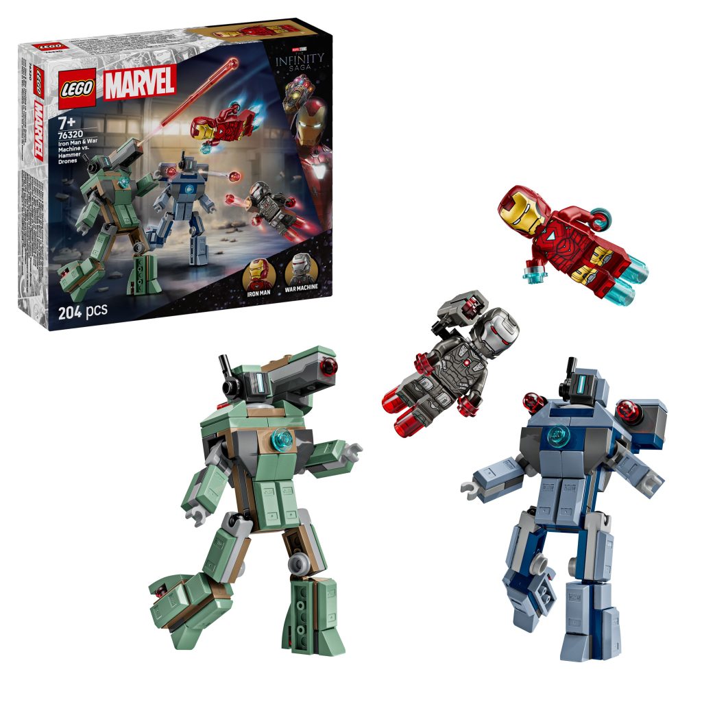 Produktabbildung Iron Man & War Machine vs. Hammer-Drohnen