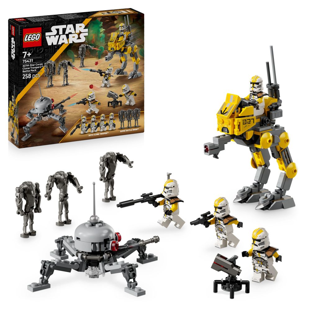 Produktabbildung Klonsoldaten des 327. Sternenkorps Battle Pack